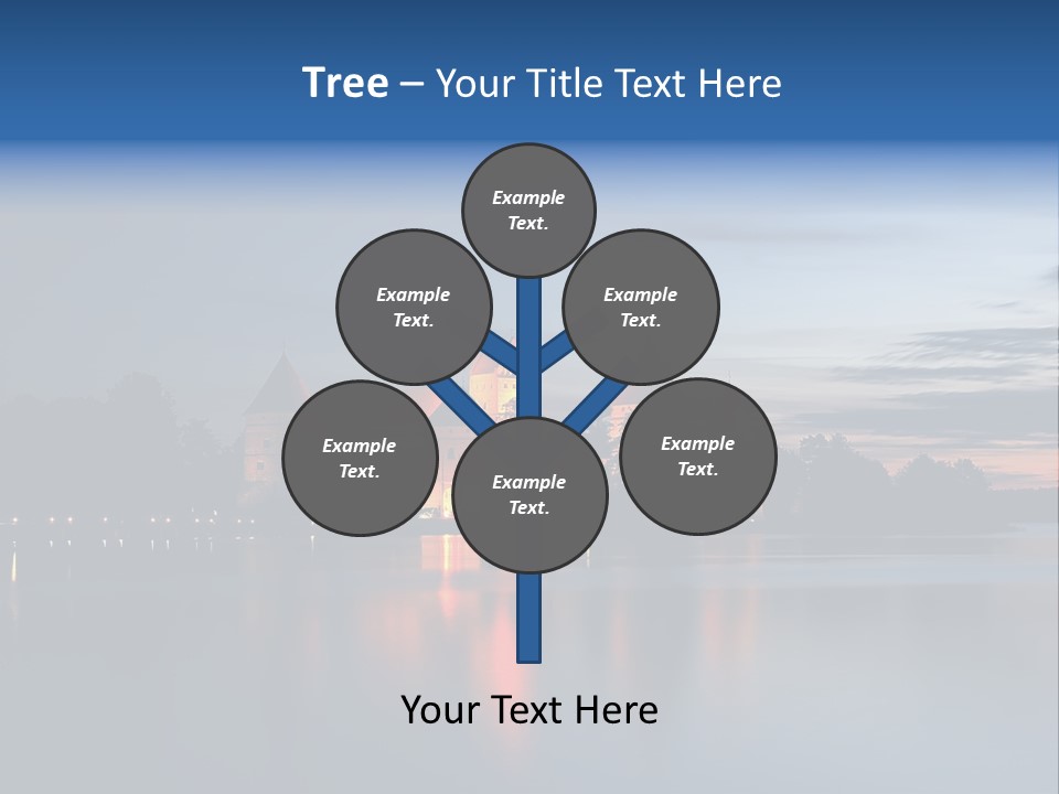 Old Clouds Gothic PowerPoint Template