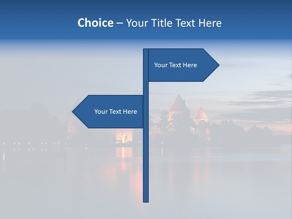 Old Clouds Gothic PowerPoint Template