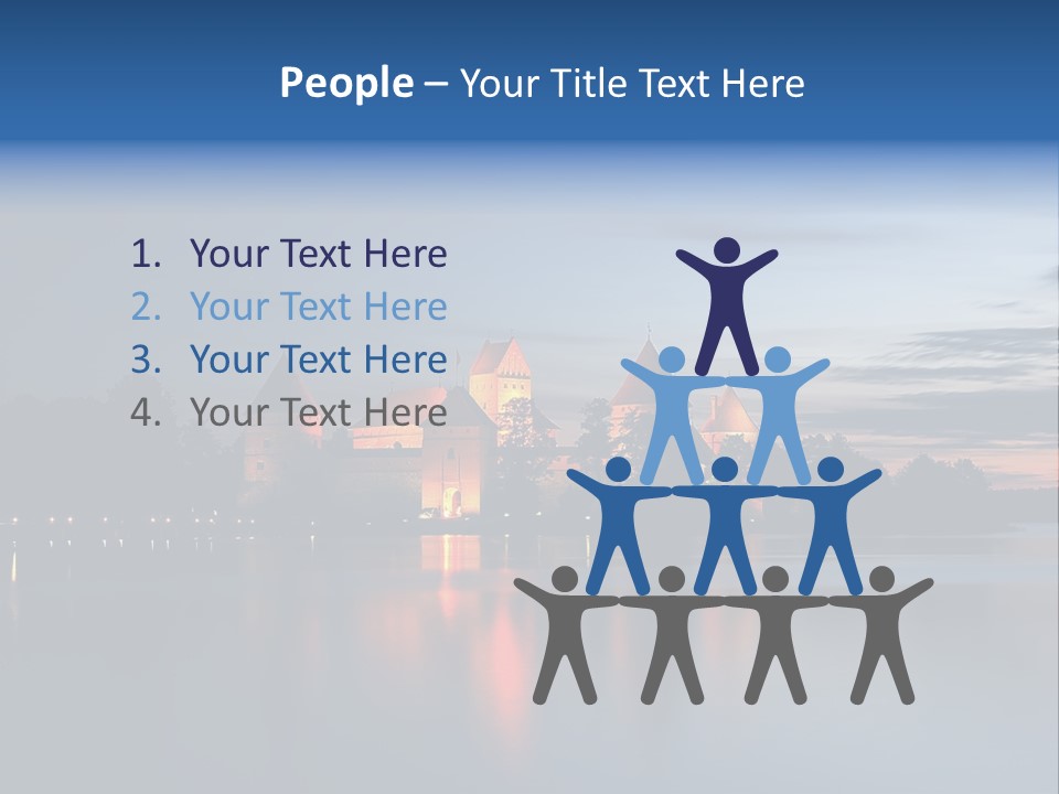 Old Clouds Gothic PowerPoint Template