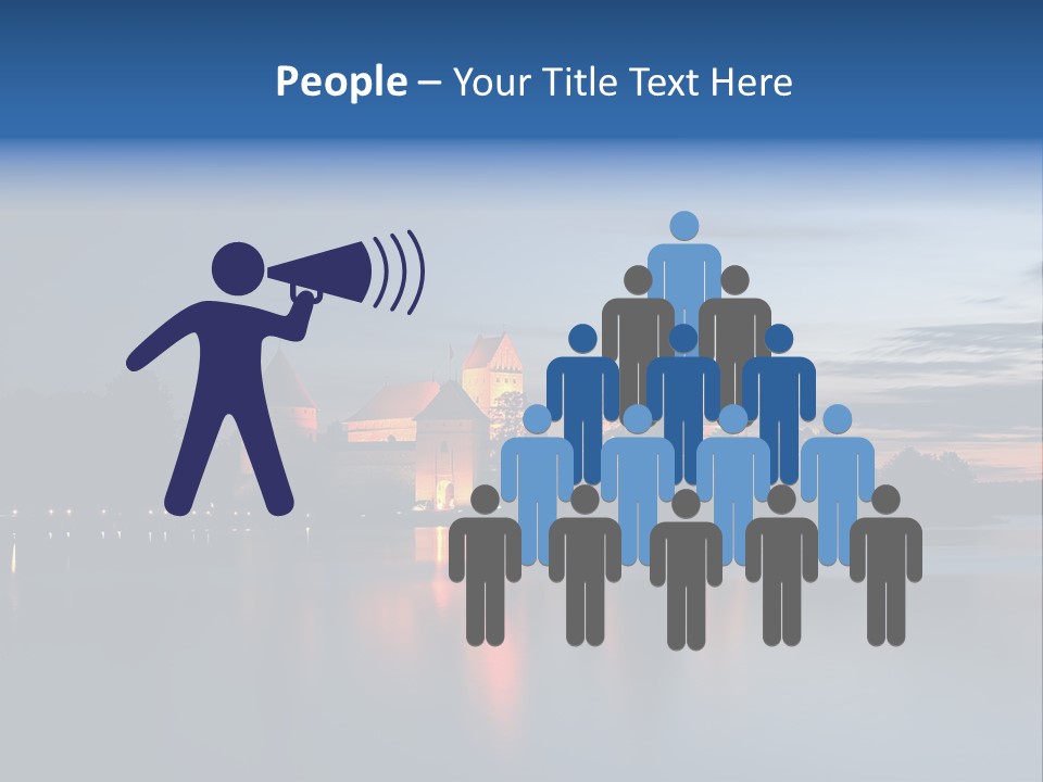 Old Clouds Gothic PowerPoint Template