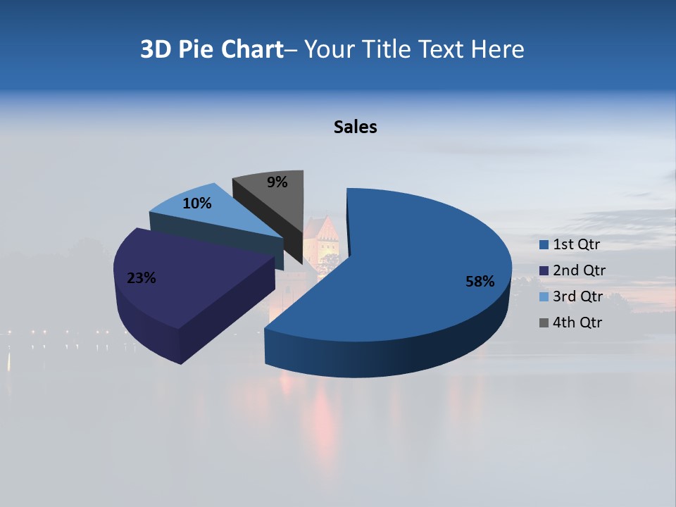 Old Clouds Gothic PowerPoint Template