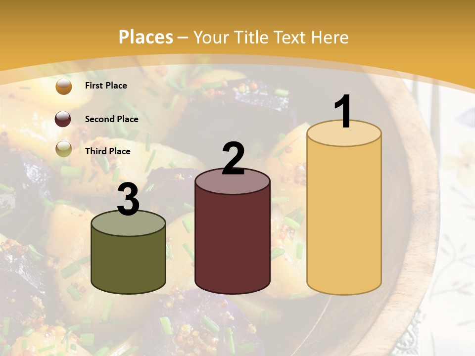 Sauce Vegetarian Variation PowerPoint Template