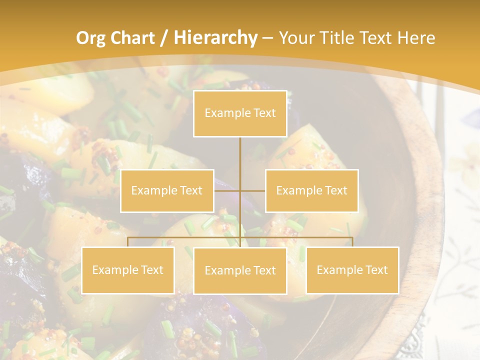 Sauce Vegetarian Variation PowerPoint Template