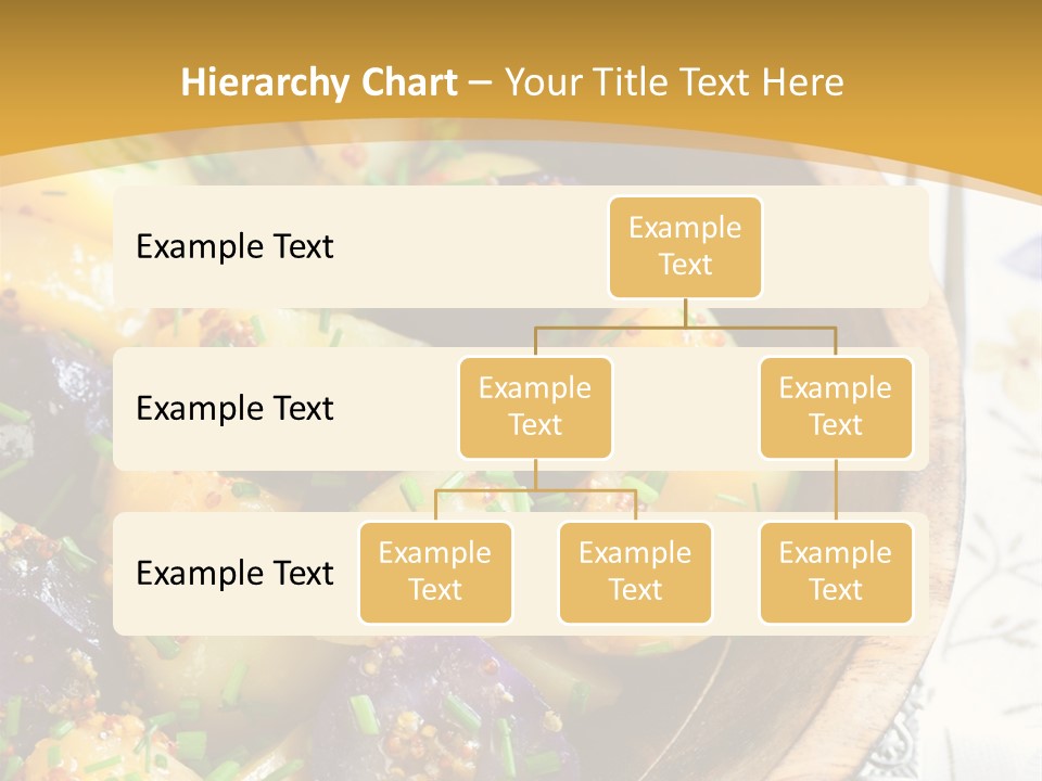 Sauce Vegetarian Variation PowerPoint Template