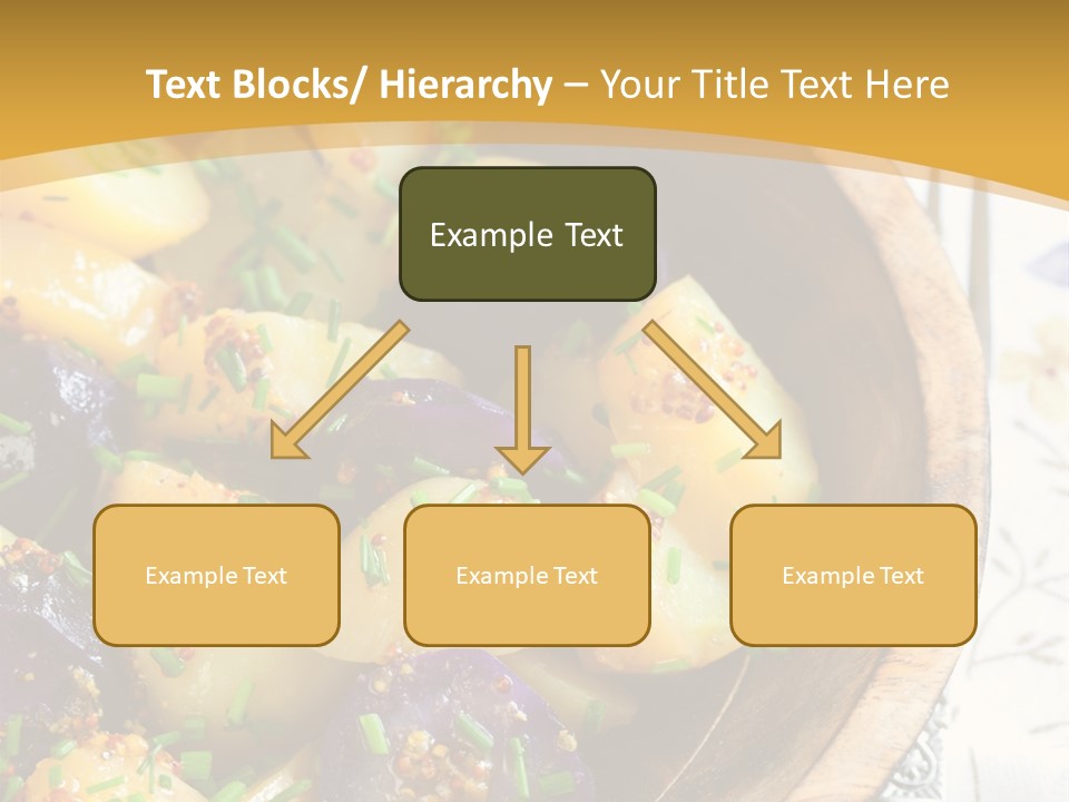 Sauce Vegetarian Variation PowerPoint Template