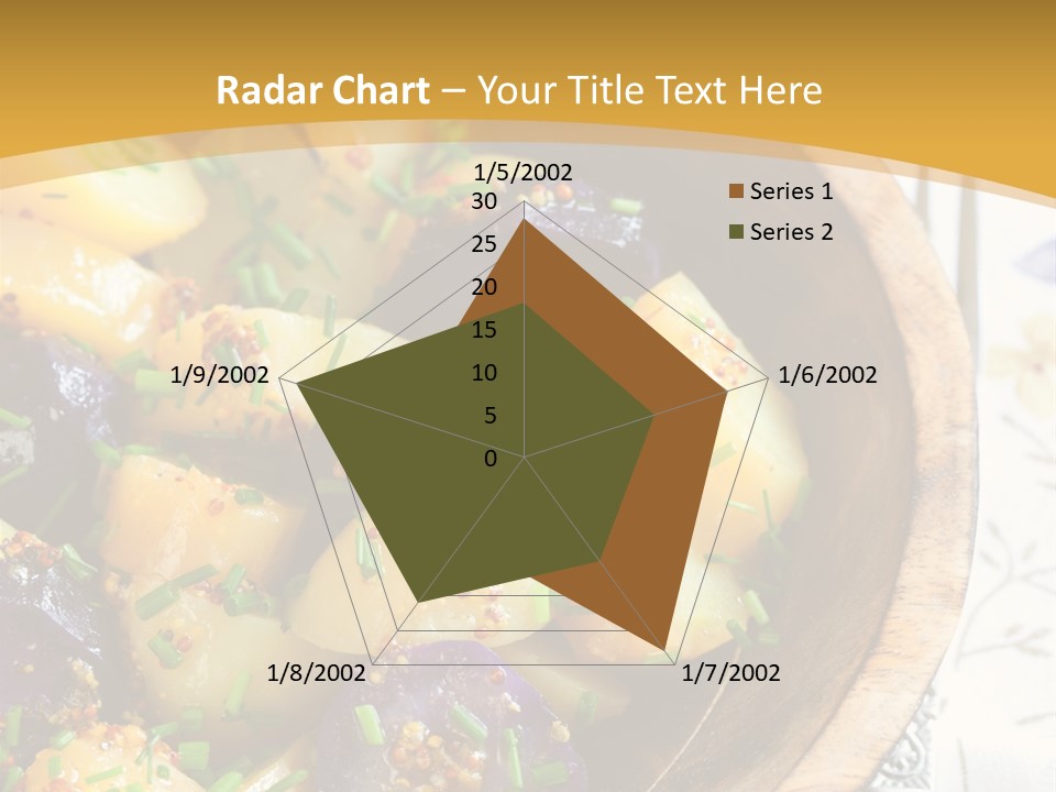 Sauce Vegetarian Variation PowerPoint Template
