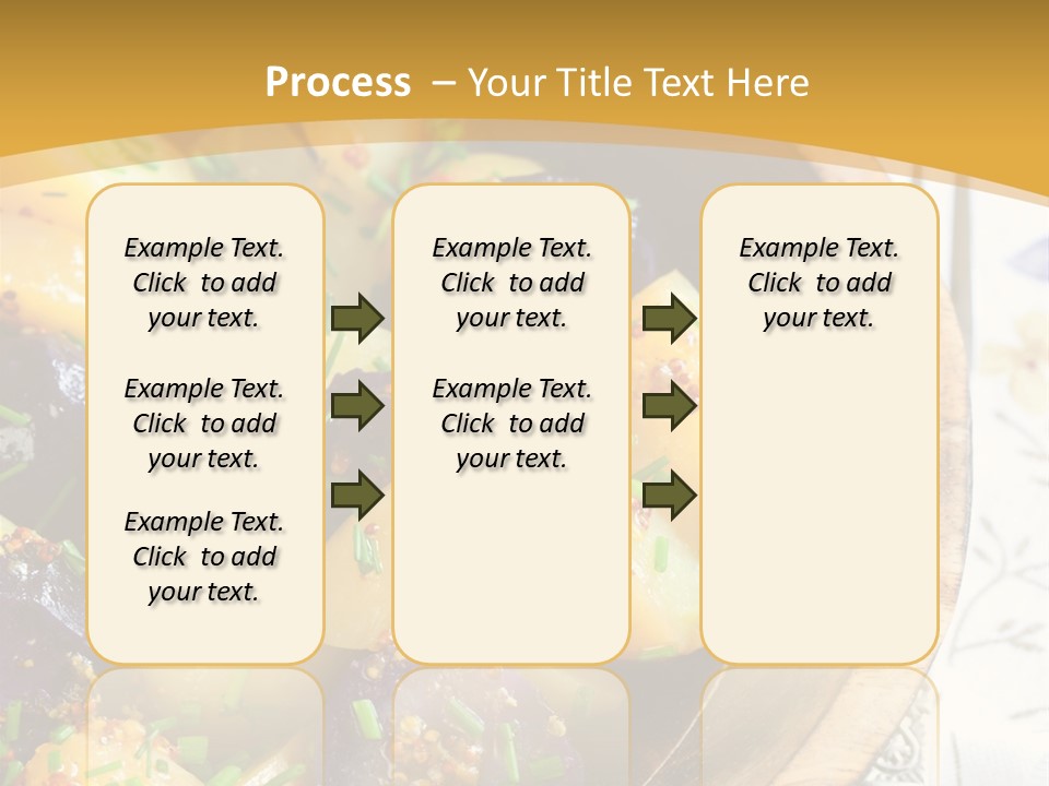 Sauce Vegetarian Variation PowerPoint Template