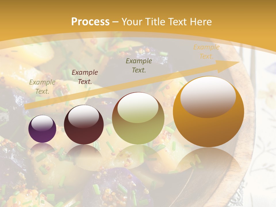 Sauce Vegetarian Variation PowerPoint Template