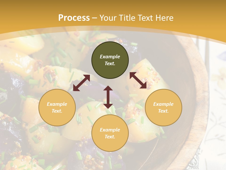Sauce Vegetarian Variation PowerPoint Template