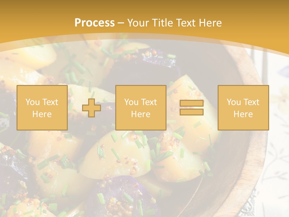 Sauce Vegetarian Variation PowerPoint Template