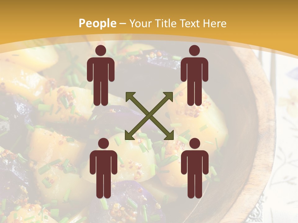 Sauce Vegetarian Variation PowerPoint Template