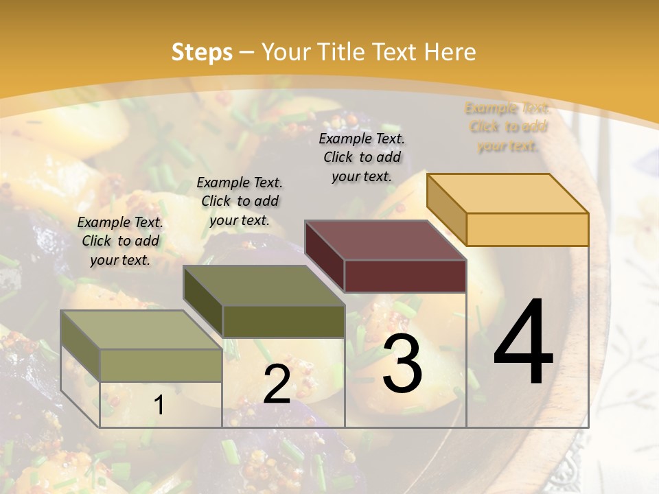 Sauce Vegetarian Variation PowerPoint Template