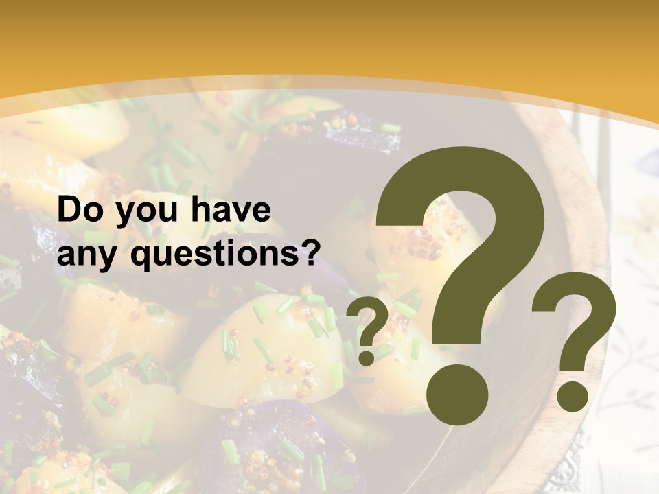 Sauce Vegetarian Variation PowerPoint Template