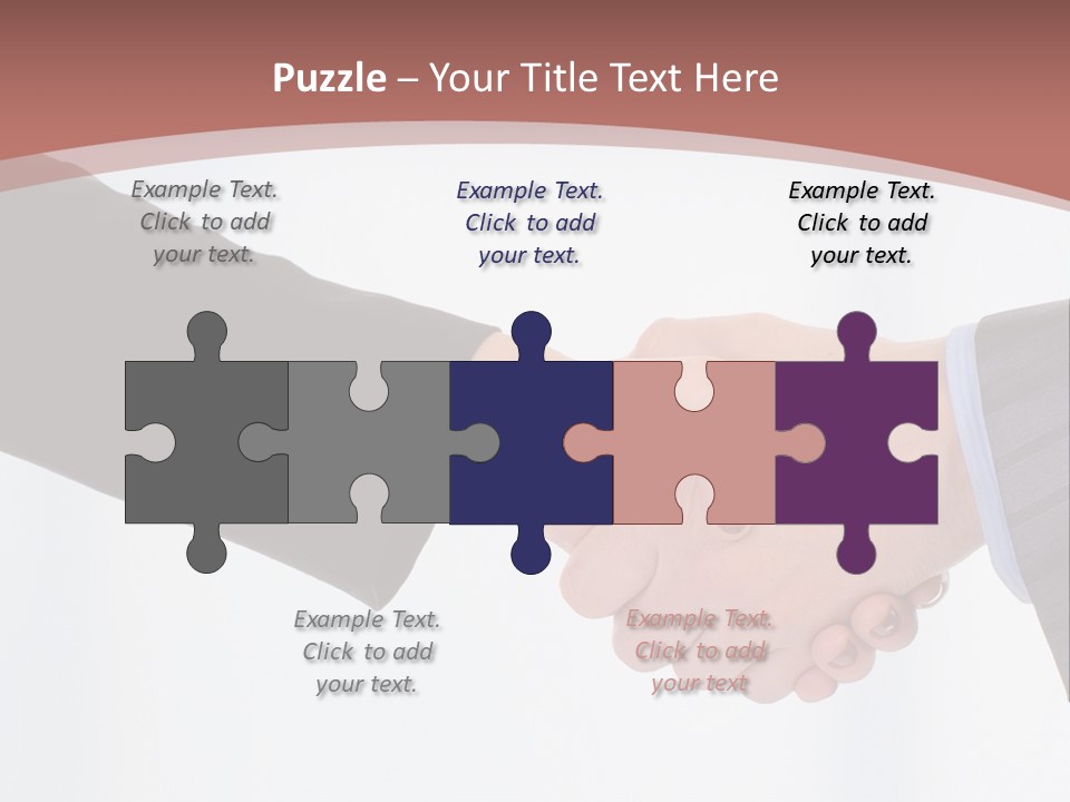 Paper Men Decisions PowerPoint Template
