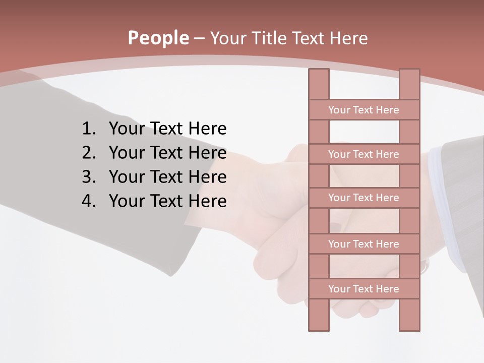Paper Men Decisions PowerPoint Template