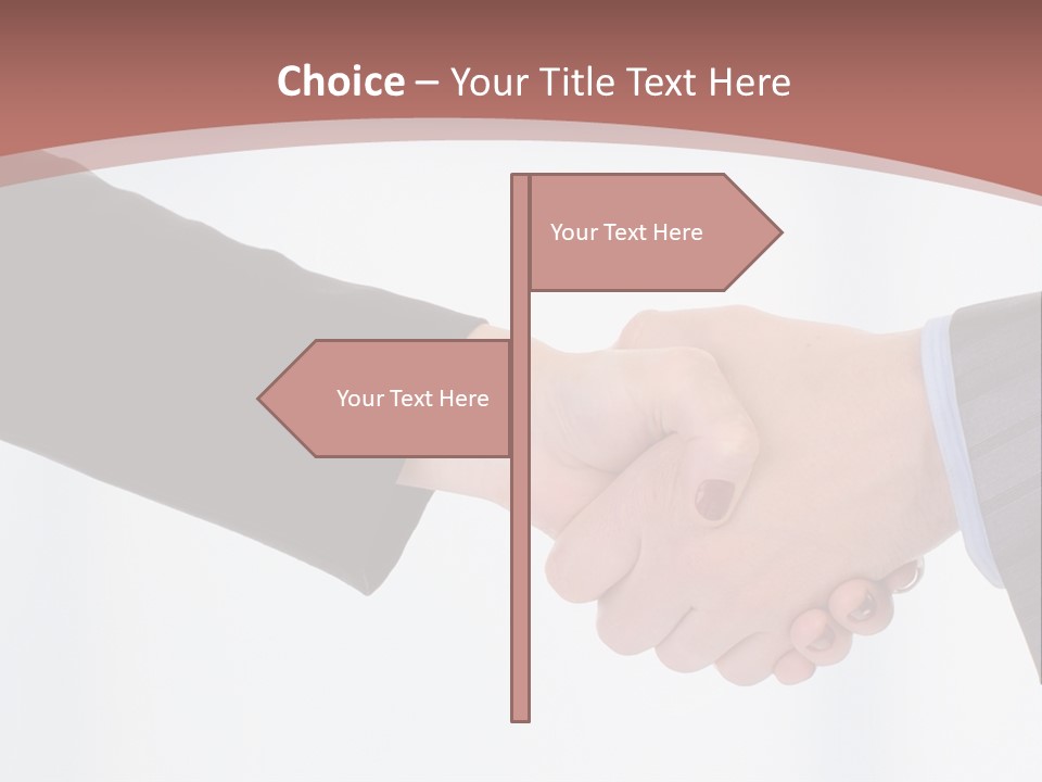 Paper Men Decisions PowerPoint Template