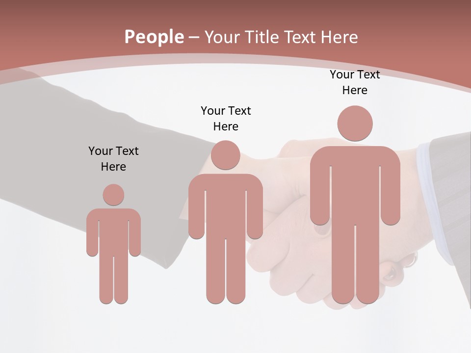 Paper Men Decisions PowerPoint Template