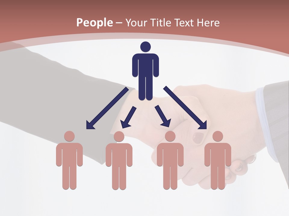 Paper Men Decisions PowerPoint Template