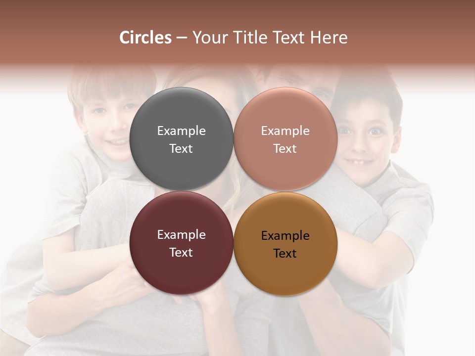 Kid Woman Mom PowerPoint Template