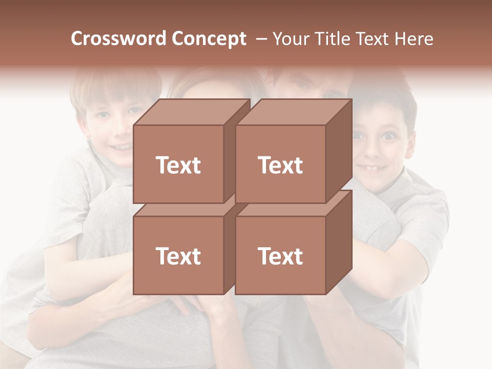 Kid Woman Mom PowerPoint Template