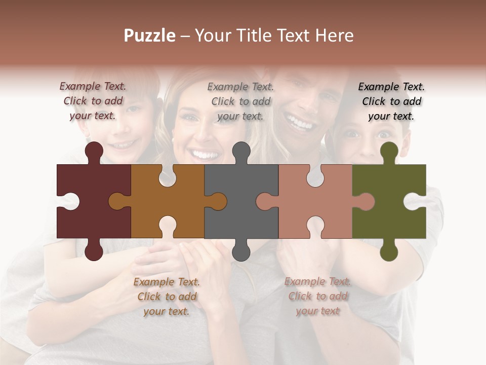 Kid Woman Mom PowerPoint Template