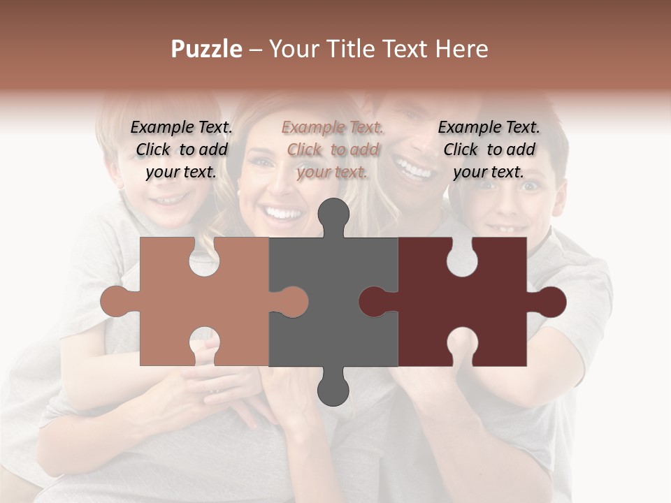 Kid Woman Mom PowerPoint Template