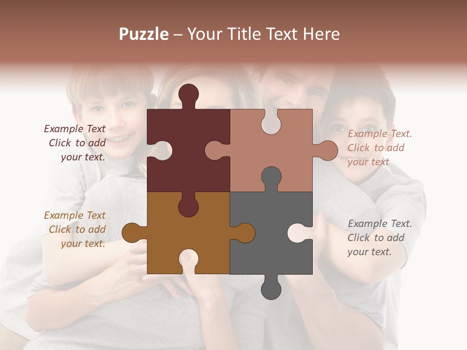 Kid Woman Mom PowerPoint Template