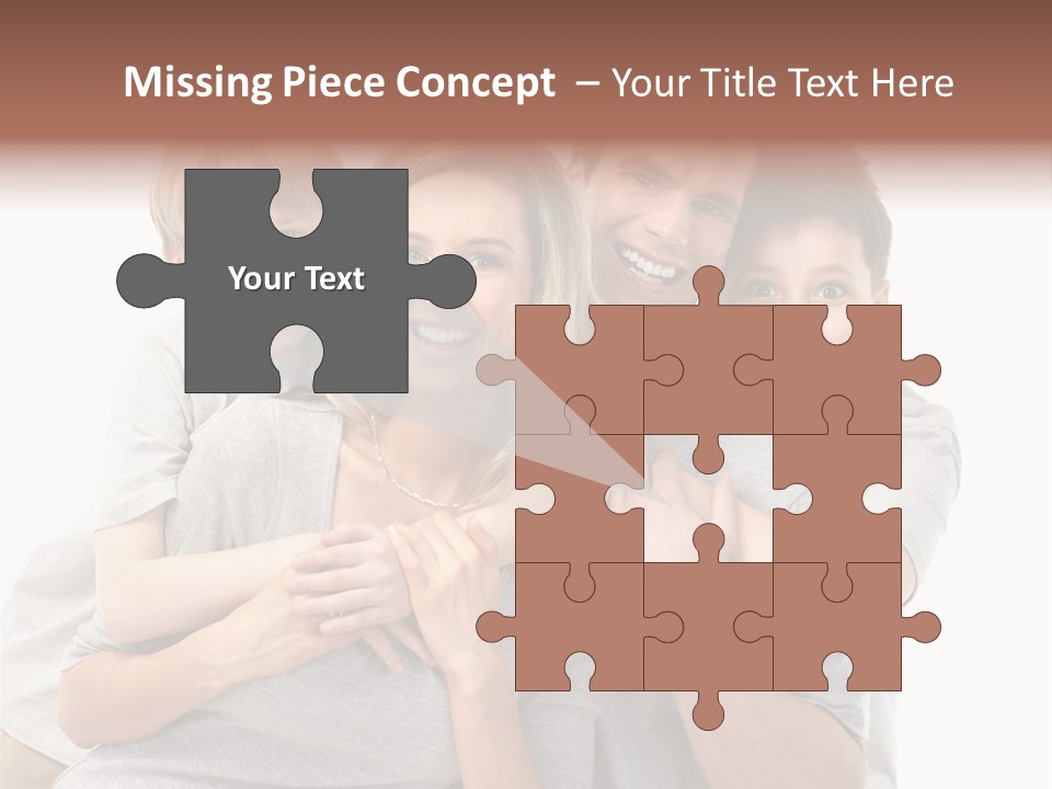 Kid Woman Mom PowerPoint Template