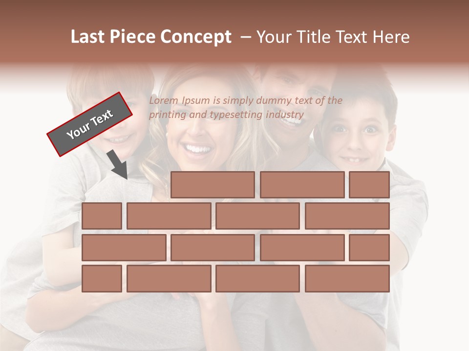 Kid Woman Mom PowerPoint Template