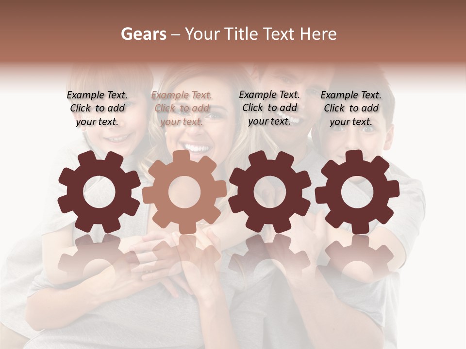 Kid Woman Mom PowerPoint Template