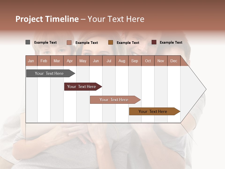 Kid Woman Mom PowerPoint Template