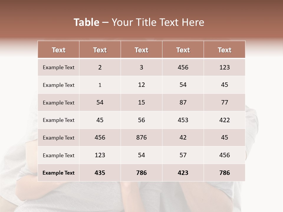 Kid Woman Mom PowerPoint Template