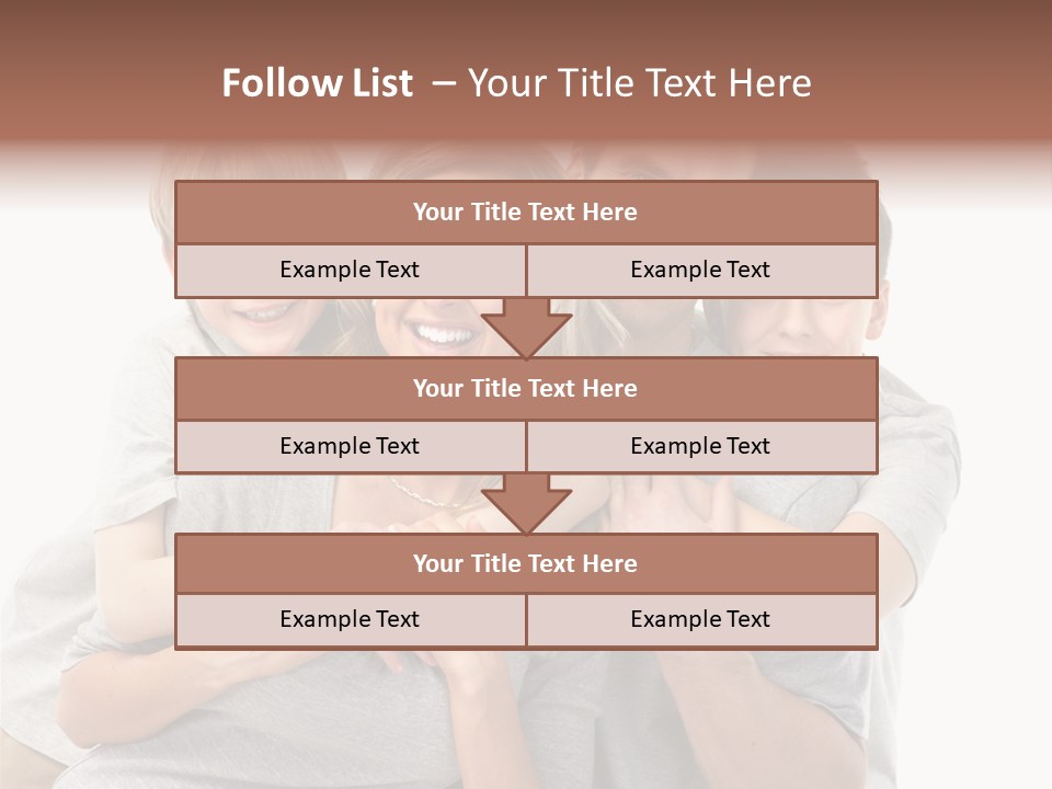 Kid Woman Mom PowerPoint Template