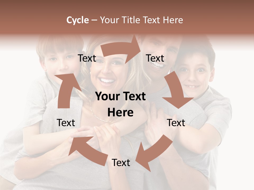 Kid Woman Mom PowerPoint Template