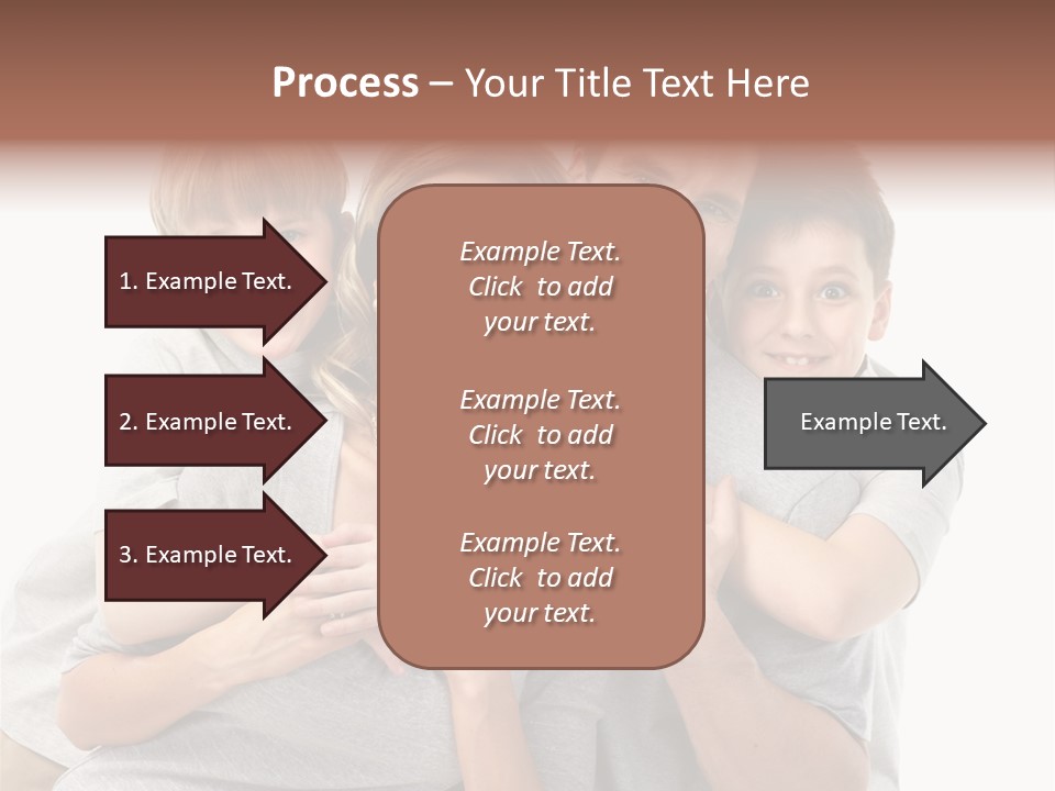 Kid Woman Mom PowerPoint Template