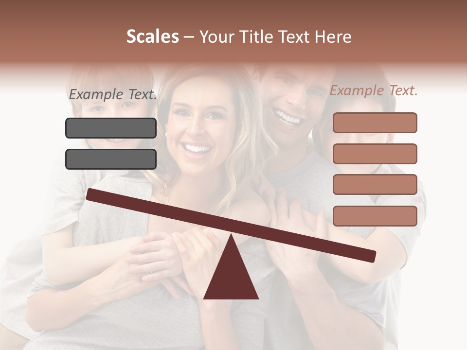 Kid Woman Mom PowerPoint Template