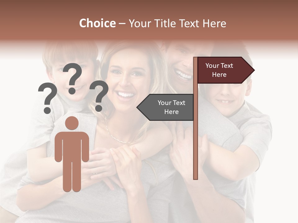 Kid Woman Mom PowerPoint Template