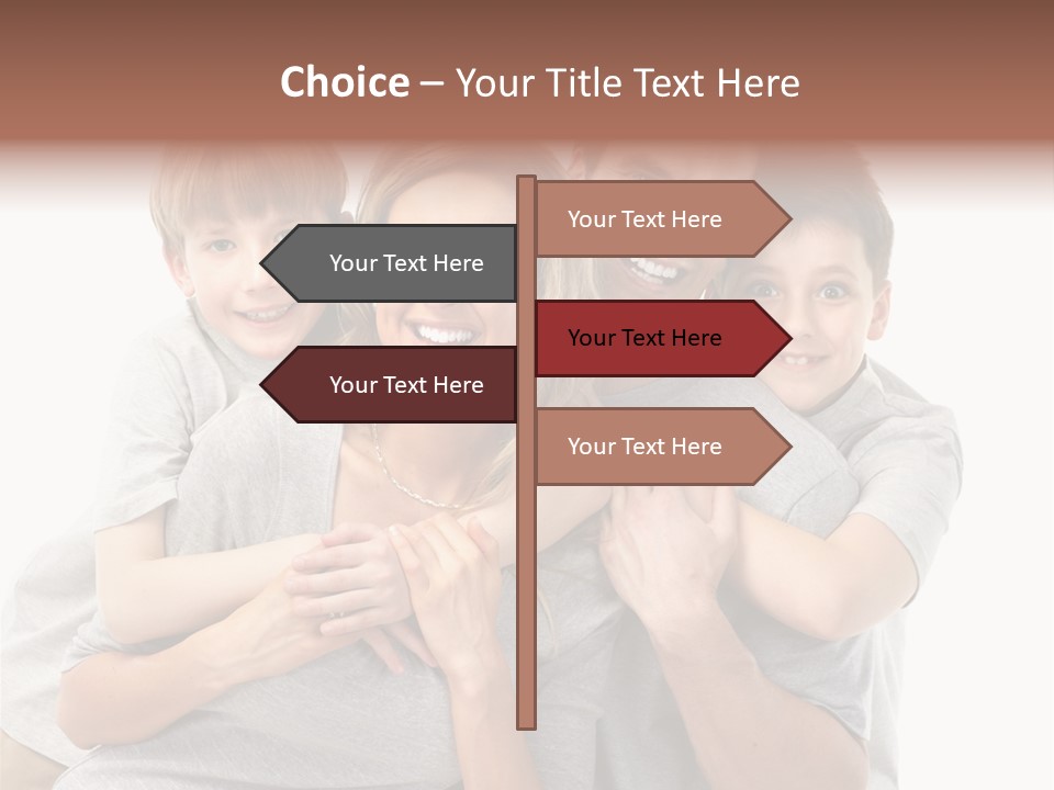 Kid Woman Mom PowerPoint Template