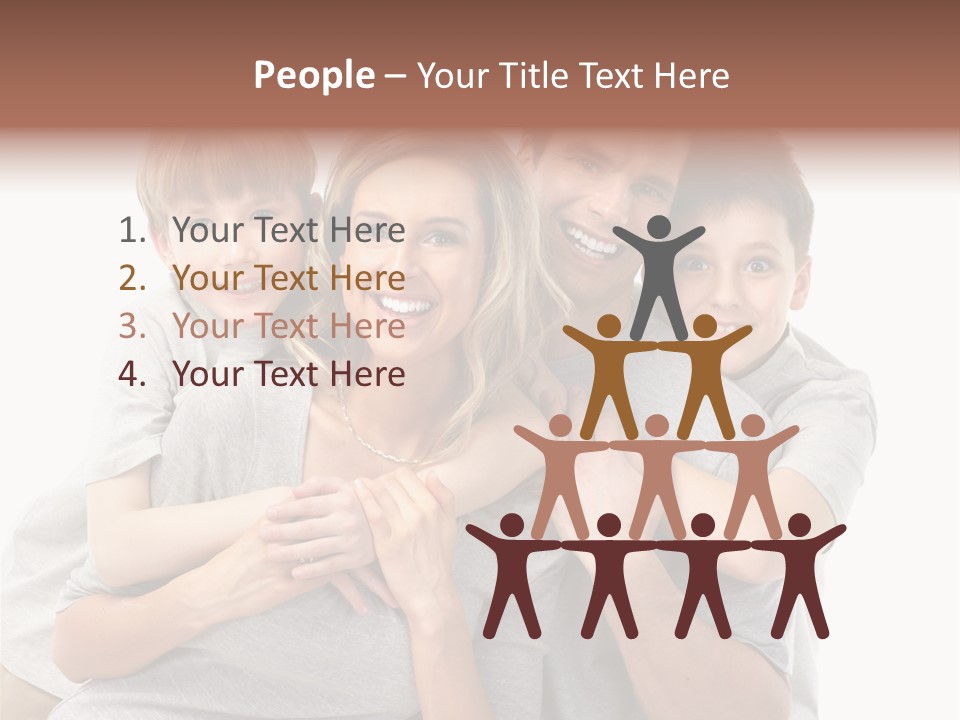 Kid Woman Mom PowerPoint Template