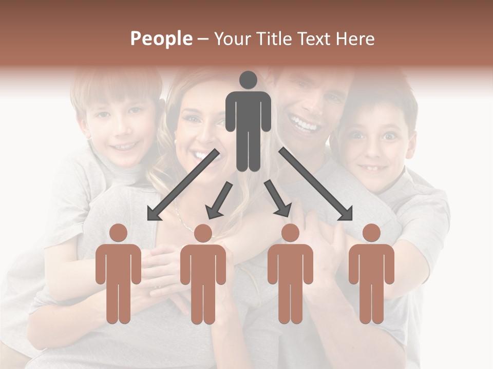 Kid Woman Mom PowerPoint Template