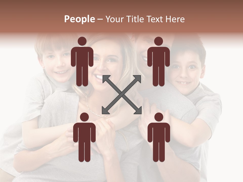 Kid Woman Mom PowerPoint Template