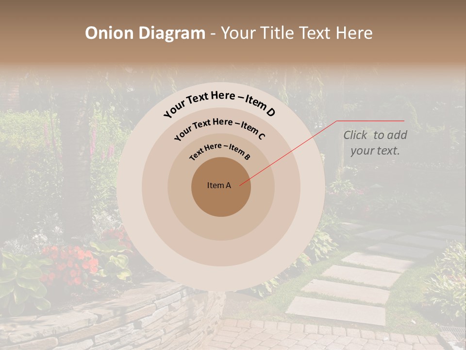 Summer Pathway Green PowerPoint Template