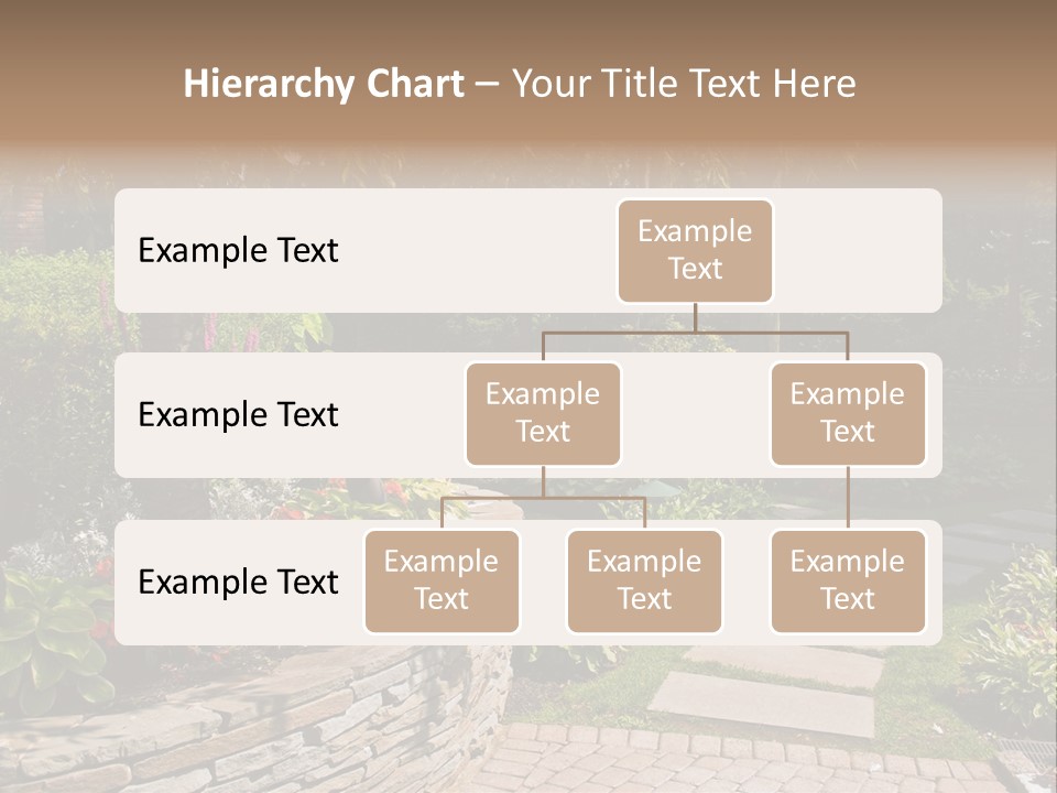Summer Pathway Green PowerPoint Template