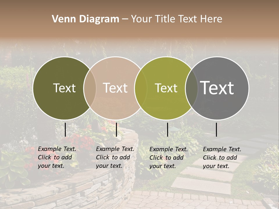 Summer Pathway Green PowerPoint Template