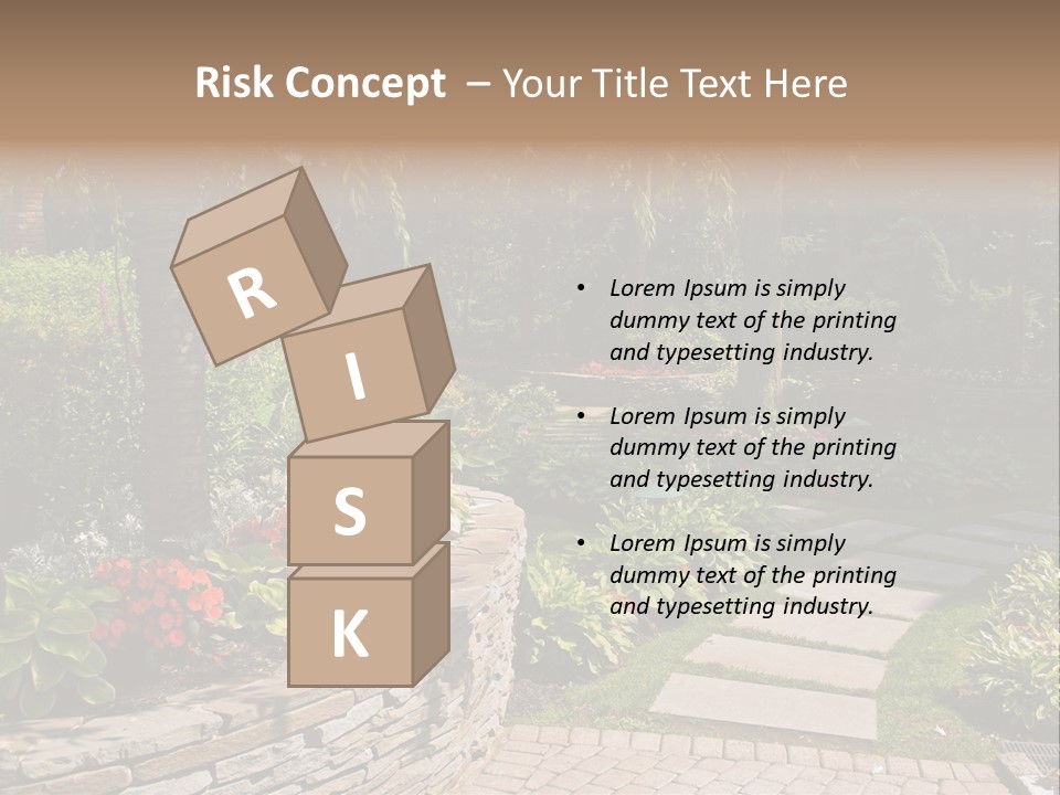 Summer Pathway Green PowerPoint Template