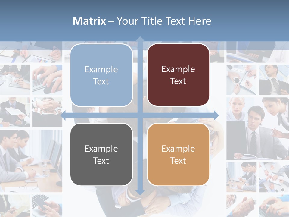 Staff Happy Businessman PowerPoint Template