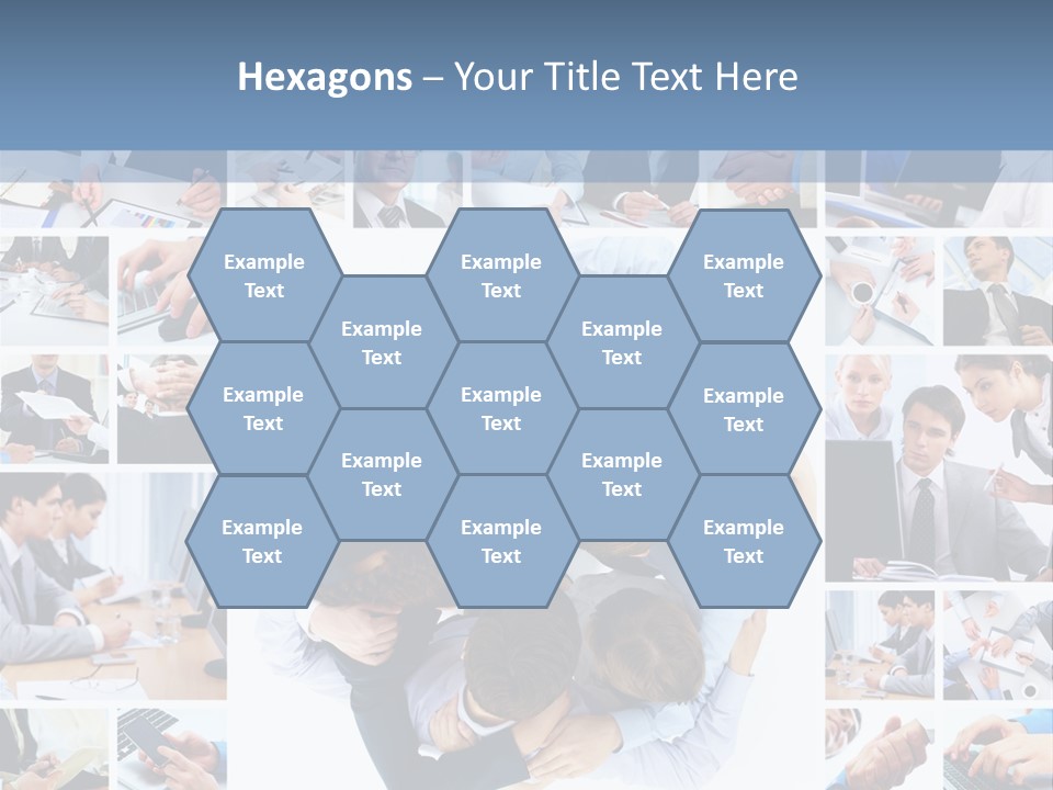 Staff Happy Businessman PowerPoint Template