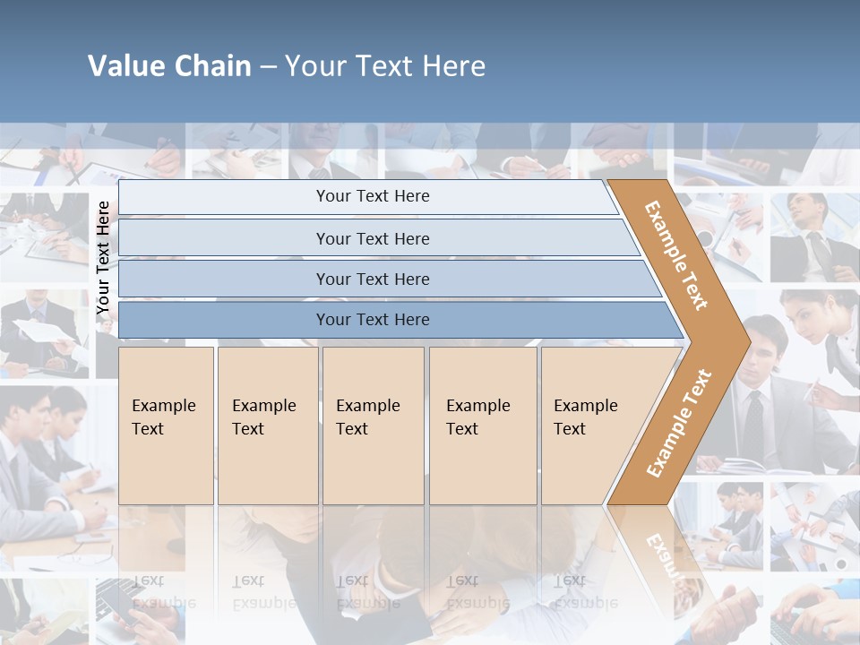 Staff Happy Businessman PowerPoint Template