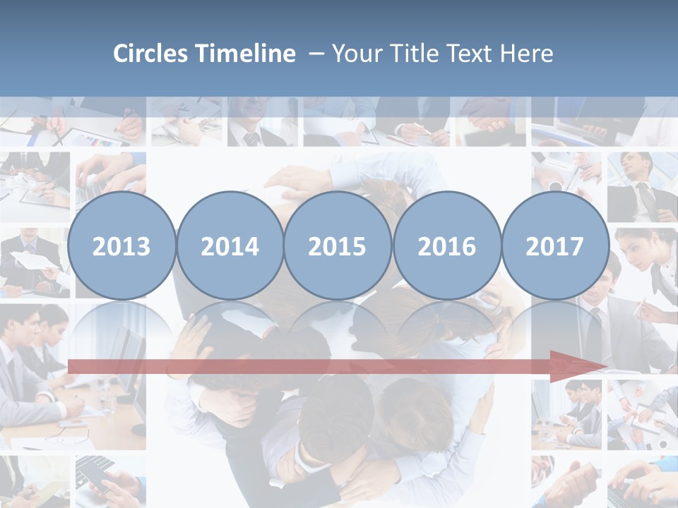 Staff Happy Businessman PowerPoint Template