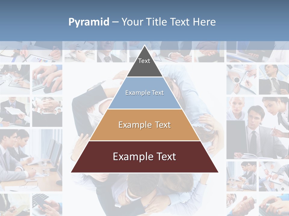 Staff Happy Businessman PowerPoint Template